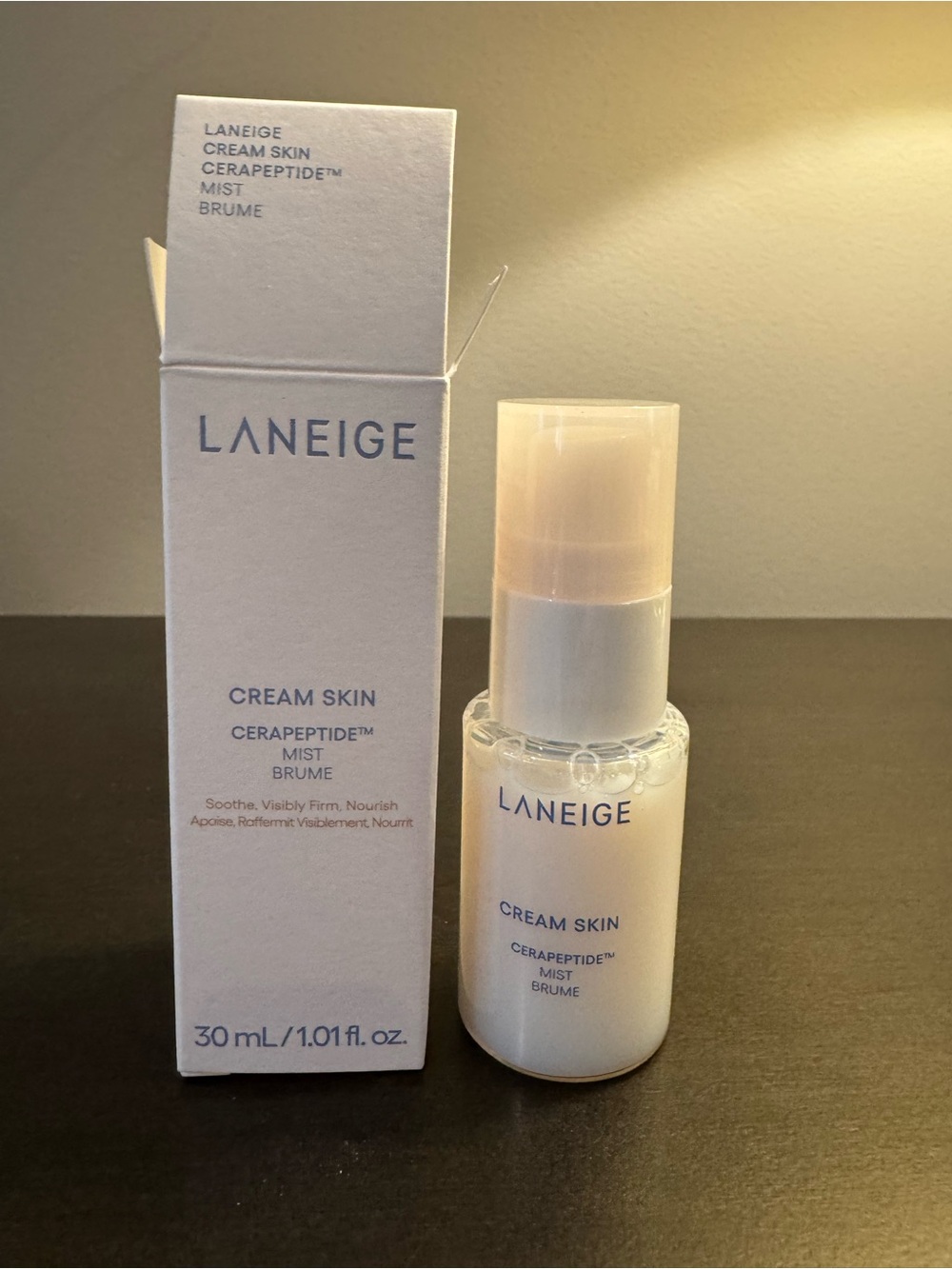 Laneige Cream Skin Cerapeptide Mist 30 ml 1 oz Travel Size NIB